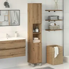 Vannas Istabas Skapis Artisan Ozols 30X30X179 Cm Vidaxl