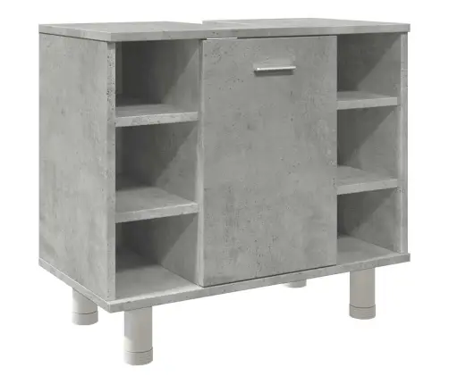 Vannitoakapp Betoonhall 60X32X53,5 Cm Tehispuit