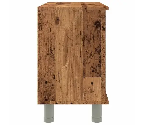 Vonios Spintelė Old Wood 60X32X53,5 Cm Engineered Wood