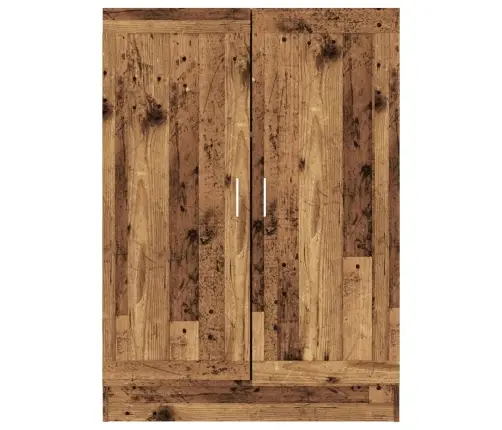 Grāmatu Skapis, Veca Koka, 82,5X30,5X115 Cm, Konstruēts Koks Vidaxl