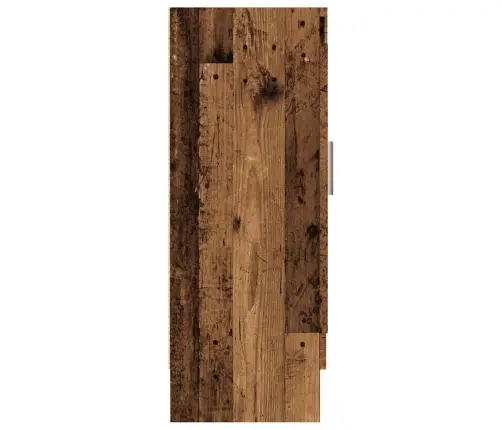 Grāmatu Skapis, Veca Koka, 82,5X30,5X80 Cm, Skaidu Plāksne Vidaxl