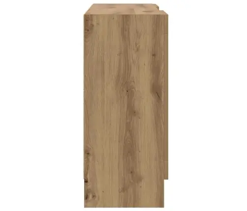 Kumode, Koka Krāsa, 120X30,5X70 Cm, Inženierijas Koks Vidaxl