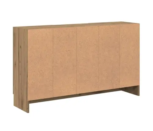 Kumode, Koka Krāsa, 120X30,5X70 Cm, Inženierijas Koks Vidaxl