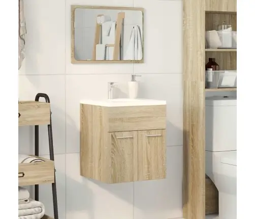 Vannitoa Valamukapp Sonoma Tamm 41X38,5X46 Cm Ehituspuit