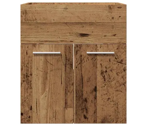 Vannas Istabas Izlietnes Skapis Vecs Koks 41X38,5X46 Cm Vidaxl