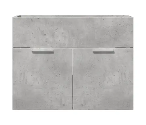 Izlietnes Skapītis, Betona Pelēks, 60X38,5X46 Cm, Skaidu Plātne Vidaxl