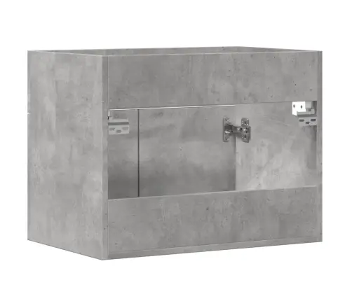 Izlietnes Skapītis, Betona Pelēks, 60X38,5X46 Cm, Skaidu Plātne Vidaxl