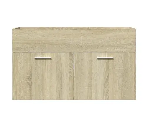 Izlietnes Skapītis, Ozolkoka, 80X38,5X46 Cm, Skaidu Plātne Vidaxl