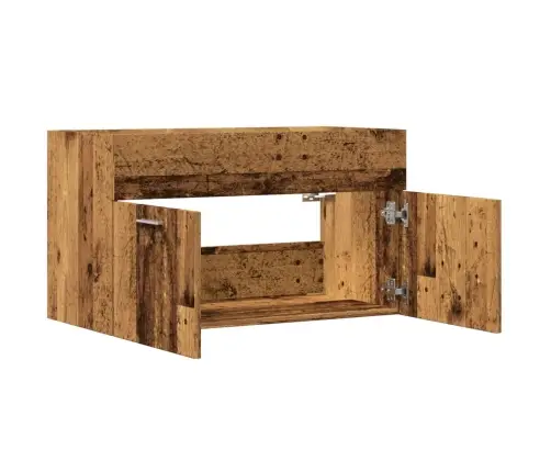 Vannasistabas Skapītis, 90X38,5X46 Cm, Inženierijas Koks Vidaxl