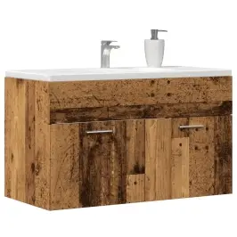 Vannasistabas Skapītis, 90X38,5X46 Cm, Inženierijas Koks Vidaxl