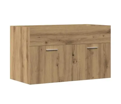 Vannas Istabas Izlietnes Skapis Artisan Ozols 90X38,5X46 Cm Vidaxl