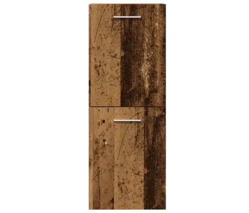 Vannasistabas Skapītis, Veca Koka, 30X30X80 Cm, Skaidu Plāksne Vidaxl