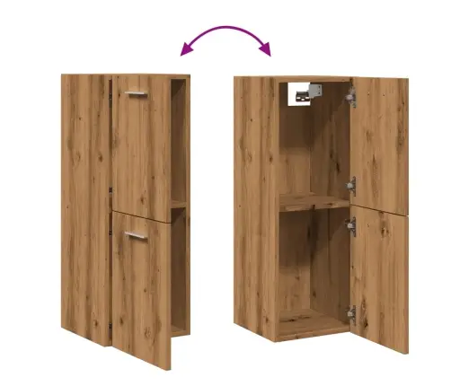 Pakabinama Vonios Spintelė, Artisano, 30X30X80cm Mediena