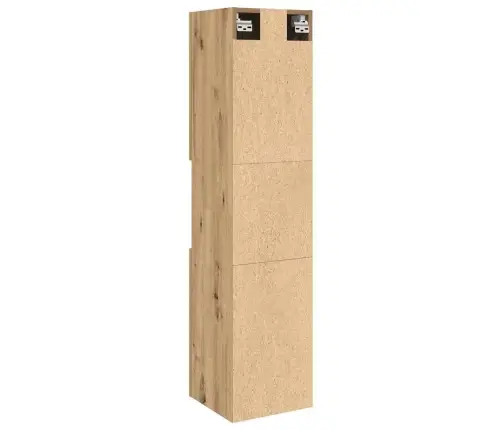 Vannitoa Rippkapp Artisian Oak 30X30X130 Cm Insenerpuit