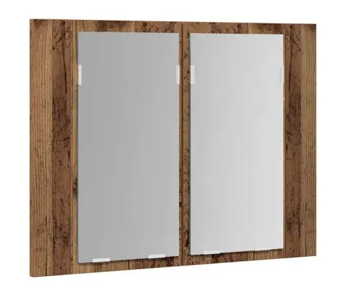 Led Peegelkapp Vana Puit 60X12X45 Cm Engineered Wood