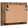 Led Peegelkapp Vana Puit 60X12X45 Cm Engineered Wood