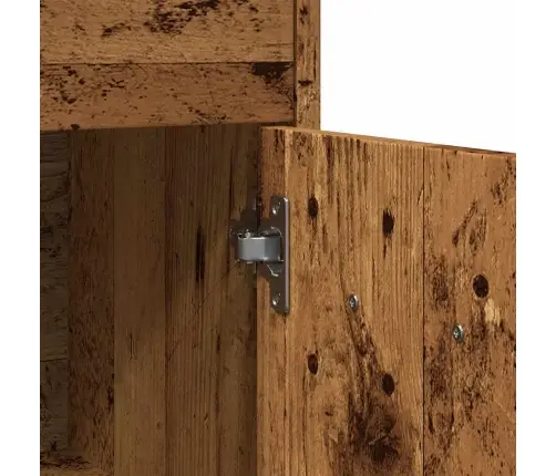 Vonios Kambario Spintelė, Sendintos Medienos, 60X33X80cm Mdp