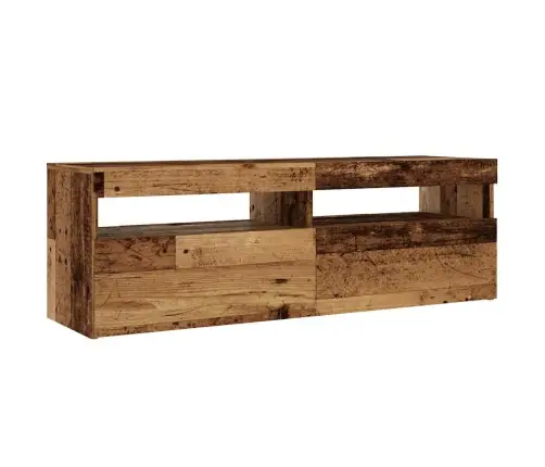 Televizoriaus Spintelė Su Led, Medienos, 120X35X40cm Mediena