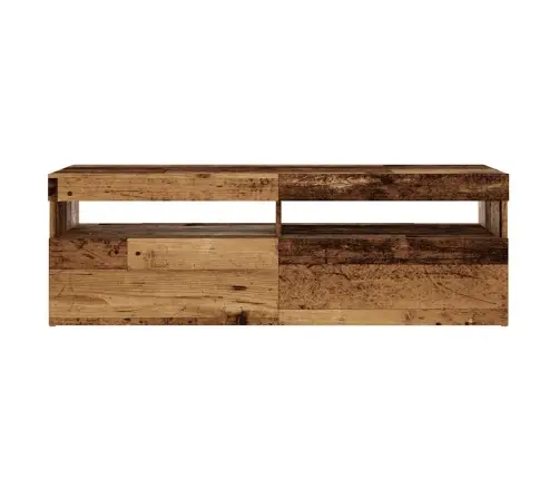 Televizoriaus Spintelė Su Led, Medienos, 120X35X40cm Mediena