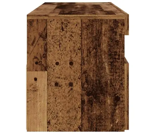 Televizoriaus Spintelė Su Led, Medienos, 120X35X40cm Mediena