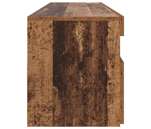 Tv Skapītis Ar Led Lampiņām, 90X35X40 Cm, Inženierijas Koks Vidaxl