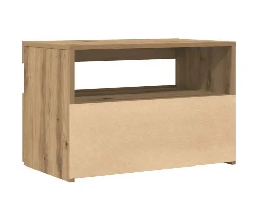 Tv Skapītis Ar Led Lampiņām, 60X35X40 Cm, Inženierijas Koks Vidaxl