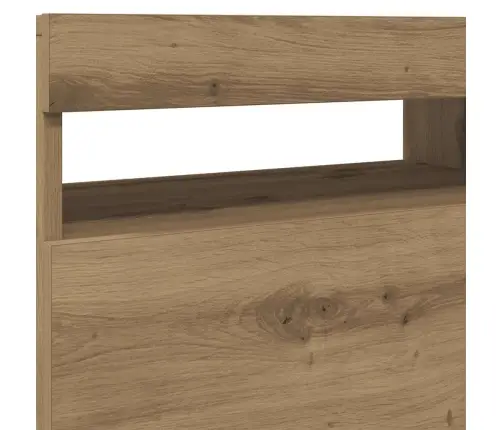 Tv Skapītis Ar Led Lampiņām, 60X35X40 Cm, Inženierijas Koks Vidaxl