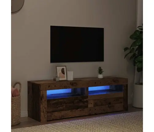 Telerialus Lediga, Vana Puit, 120X35X40 cm Tehispuit