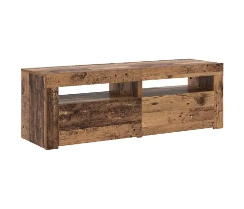 Telerialus Lediga, Vana Puit, 120X35X40 cm Tehispuit