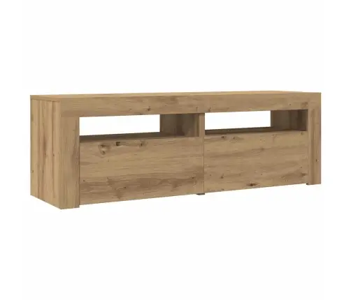 Televizoriaus Spintelė Su Led, Artisano, 120X35X40cm Mediena
