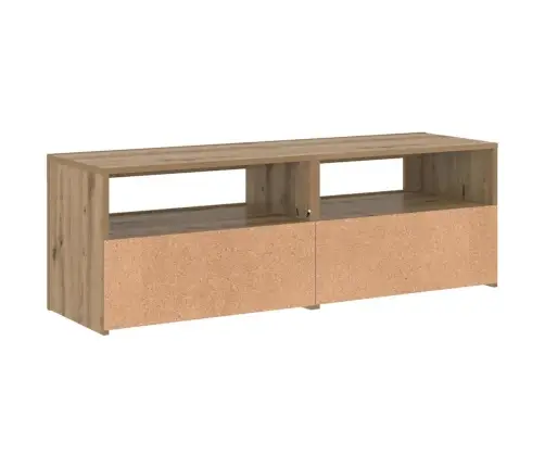 Televizoriaus Spintelė Su Led, Artisano, 120X35X40cm Mediena