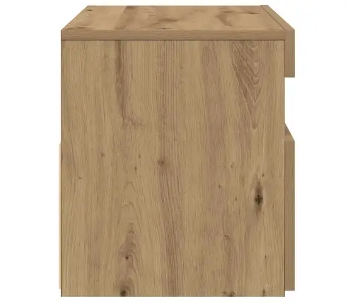 Tv Plaukti Ar Led Lampiņām 75X35X40 Cm Inženierijas Koks Vidaxl