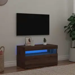 Televizoriaus Spintelė Su Led, Artisano, 75X35X40cm Mediena