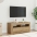 Tv Skapītis Ar Led Lampiņām, 90X35X40 Cm, Inženierijas Koks Vidaxl