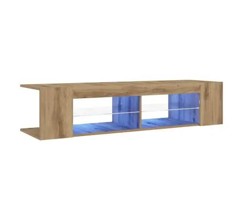 Televizoriaus Spintelė Su Led, Artisano, 135X39X30cm Mediena
