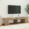 Televizoriaus Spintelė Su Led, Artisano, 135X39X30cm Mediena