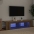 Tv Skapītis Ar Led Lampiņām, 135X39X30 Cm, Inženierijas Koks Vidaxl