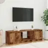 Tv Skapītis Ar Led Lampiņām, 120X30X36 Cm, Inženierijas Koks Vidaxl