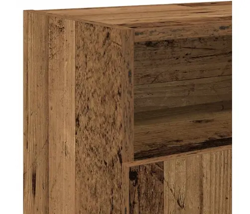 Tv Skapītis Ar Led Lampiņām, 120X30X50 Cm, Inženierijas Koks Vidaxl