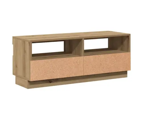 Tv Skapītis Ar Led Lampiņām, 100X35X40 Cm, Inženierijas Koks Vidaxl