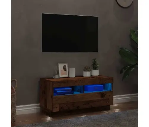 Tv Skapītis Ar Led Lampiņām, 80X35X40 Cm, Inženierijas Koks Vidaxl Tv Skapītis Ar Led Lampiņām, 80X35X40 Cm, Inženierijas Koks Vidaxl