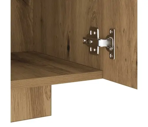 Televizoriaus Spintelė Su Led Lemputėmis Artisian Ąžuolas