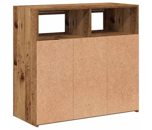 Kumode Ar Led Lampiņām Veca Koka 80X35X75 Cm Inženierijas Koks Vidaxl Kumode Ar Led Lampiņām Veca Koka 80X35X75 Cm Inženierijas Koks Vidaxl