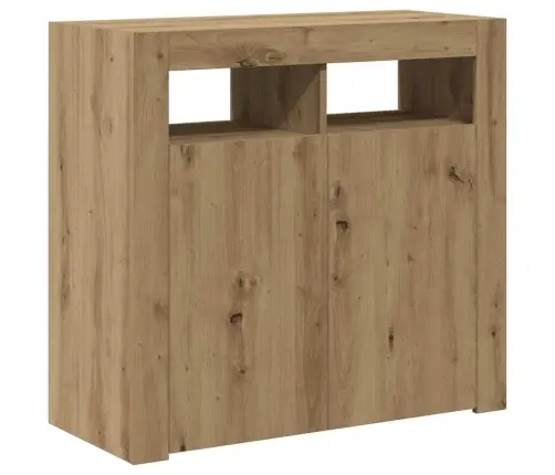 Šoninė Spintelė Su Led, Artisano, 80X35X75cm Apdirbta Mediena