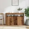 Kumode Ar Led Lampiņām, 115,5X30X75 Cm, Inženierijas Koks Vidaxl Kumode Ar Led Lampiņām, 115,5X30X75 Cm, Inženierijas Koks Vidaxl