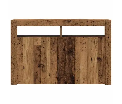 Kumode Ar Led Lampiņām, 115,5X30X75 Cm, Inženierijas Koks Vidaxl Kumode Ar Led Lampiņām, 115,5X30X75 Cm, Inženierijas Koks Vidaxl