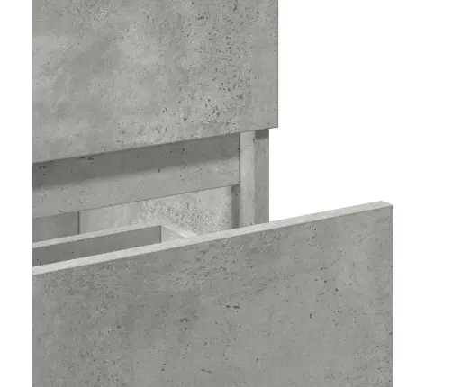 Vannitoakapp Peegliga, Betoonhall, Tehispuit