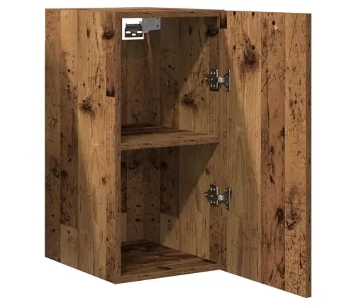 Telerikapid 2 Tk, Vana Puit, 30,5 X 30 X 60 cm Tehispuit