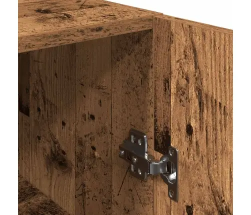 Tv Skapis Old Wood 30,5X30X90 Cm Engineered Wood Vidaxl