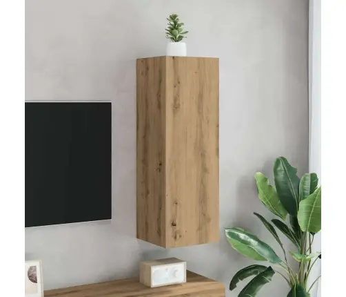 Tv Skapītis, Koka Krāsā, 30,5X30X90 Cm, Inženierijas Koks Vidaxl